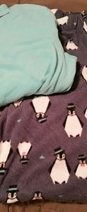 Penguin fleece pajamas